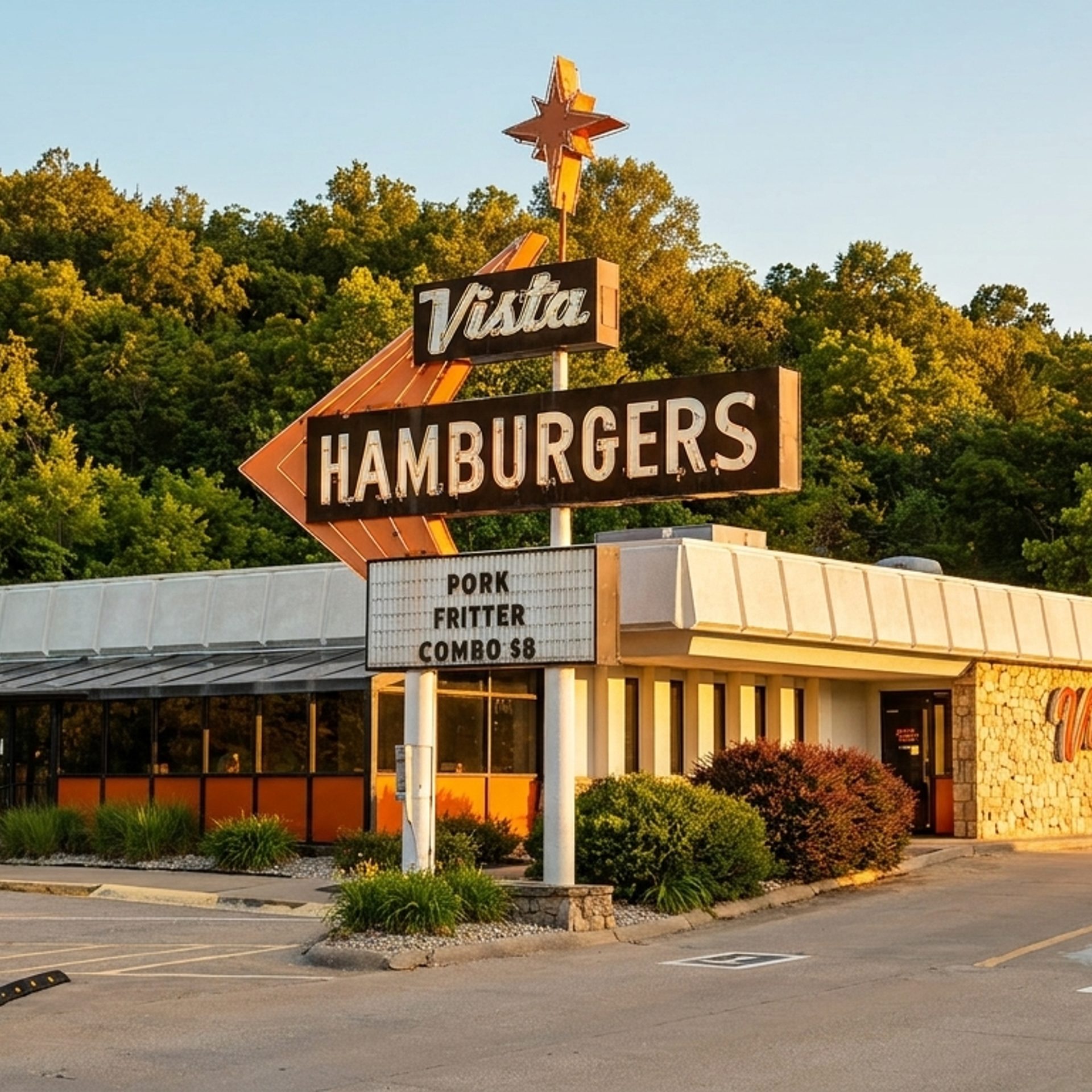Home of the World-Famous Vistaburger