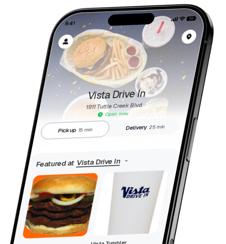 Vista Drive In app preview