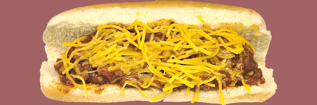 Chili Cheese Dog.