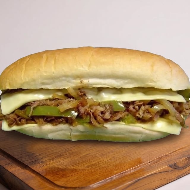 4oz. Philly Cheese Steak.