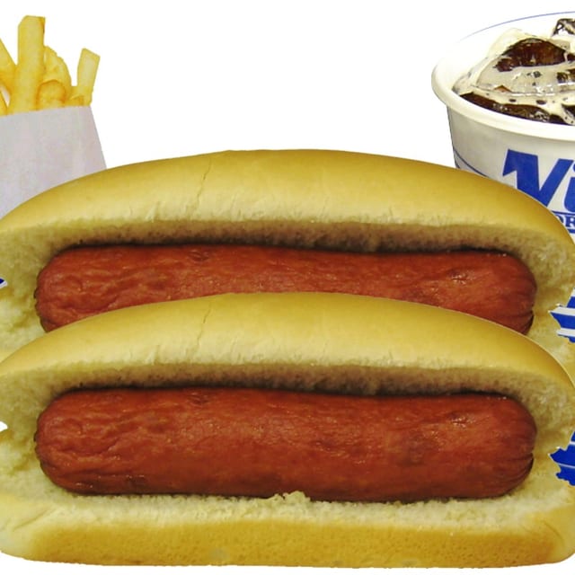 Hot Dog (2pc) Combo.