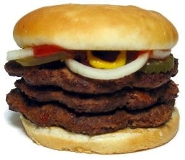 3/4lb. Triburger.