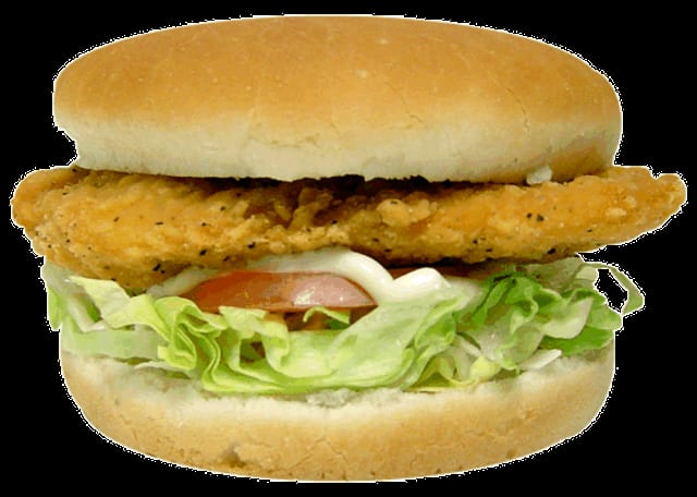 Crispy Chicken Sandwich.
