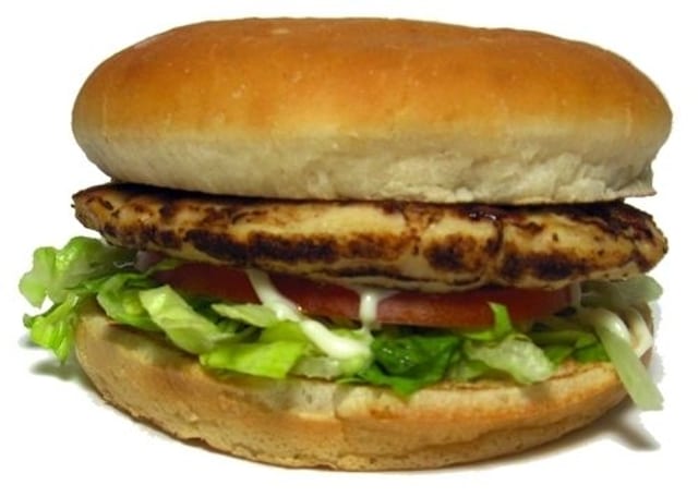 Grilled Chicken Sandwich.